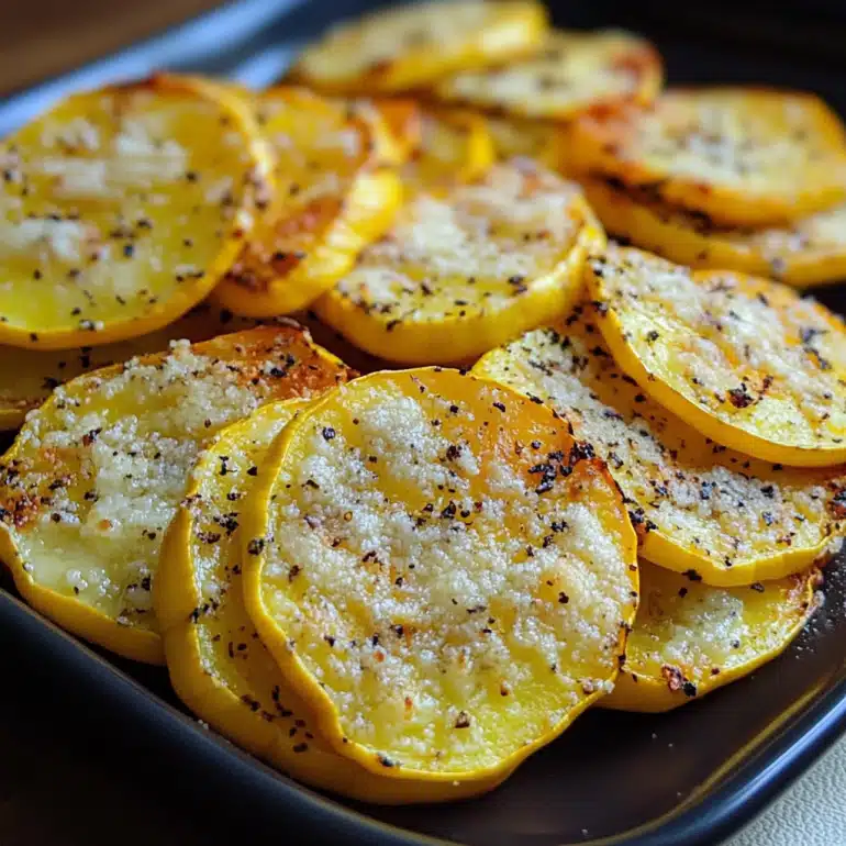 Parmesan Roasted Squash Chips
