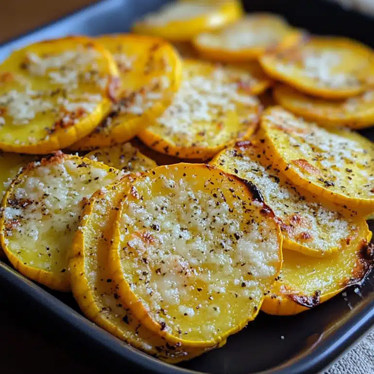Parmesan Roasted Squash Chips