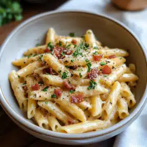 Creamy Penne Carbonara